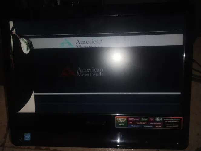Pc Positivo union c1000 tela quebrada 