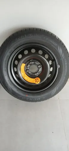 Estepe Pneu Dunlop 175/65 R14 Enasave Com Roda De Ferro