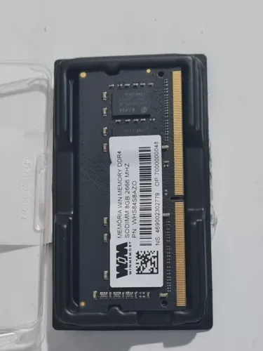 MEMÓRIA RAM 8GB DDR4 PARA NOTEBOOK - 2666MHz