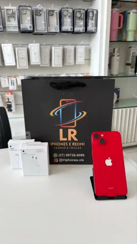 iPhone 14 vermelho 128GB