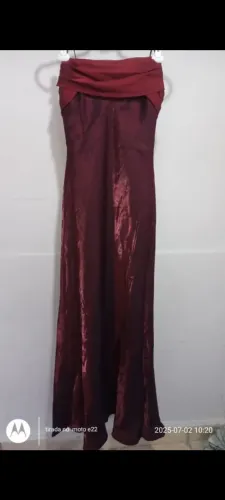 Vestido de festa vermelho