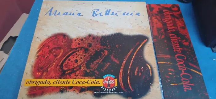 Maria Bethania Disco de vinil exemplar coca cola