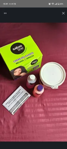 Creme relaxante Salon Line