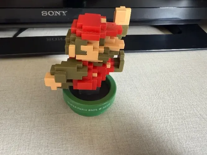 Amiibo Mario Pixel edição de aniversário 30 anos original Nintendo