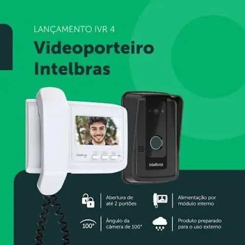 Vídeo porteiro intelbras 