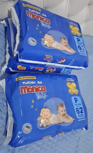 Fraldas turma da Mônica P