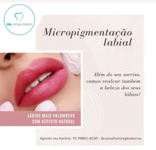 Micropigmentação labial