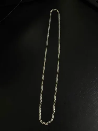 Corrente de Prata 5mm 80cm