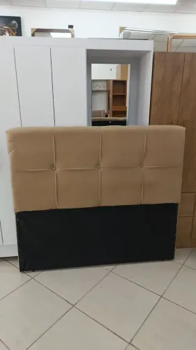 Cabeceira casal nova na embalagem