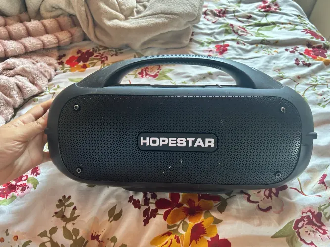 Caixa de som Hopestar A50 c/ microfone