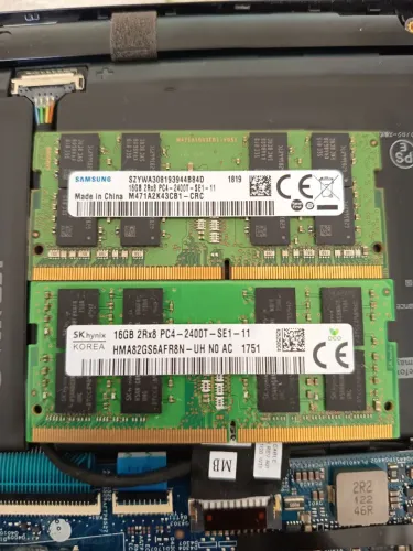 Troco 32gb ddr4 notebook em P.Video