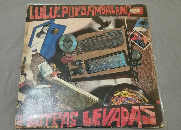 LP Vinil Lulu Santos Sambalanço e Outras Levadas