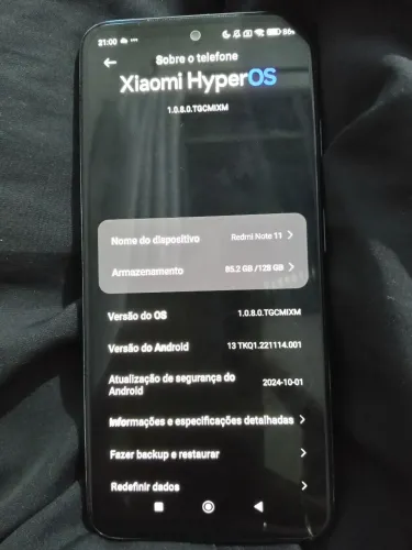 Redmi 11, quebra galho