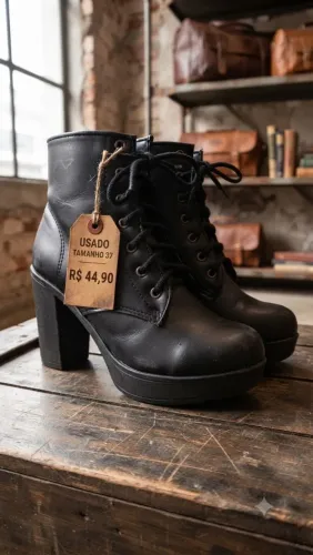 Bota cano médio