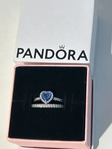 2 Anéis Pandora Originais Novos com Nota fiscal