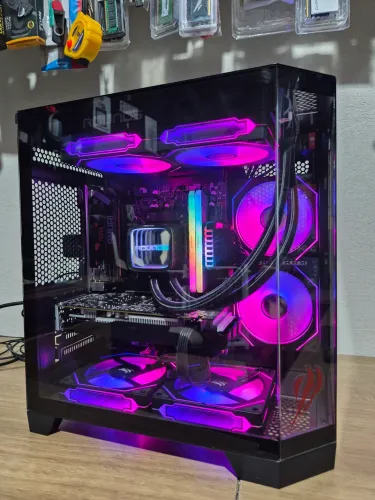 Pc gamer amd Ryzen 5000, novo.