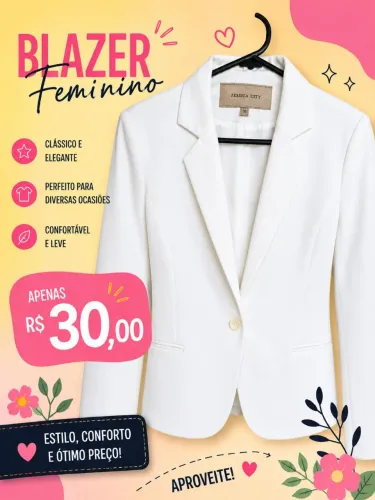 Blazer branco