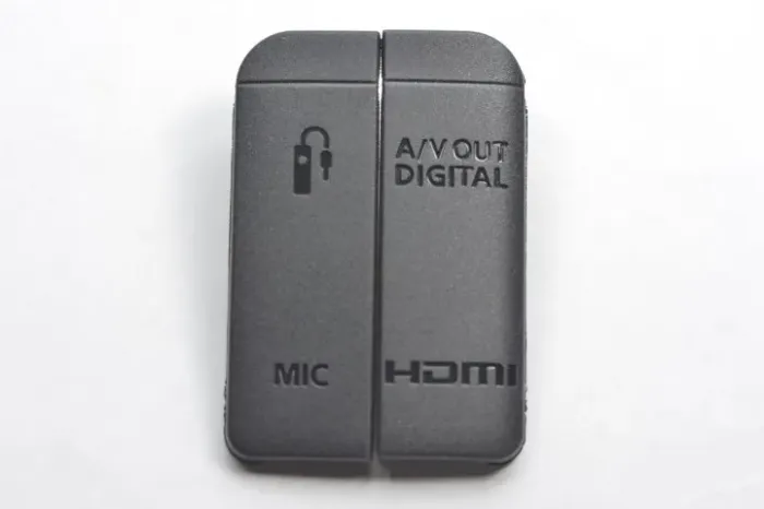 Porta Tampa Lateral De Borracha Mic Hdmi Para Canon 6d