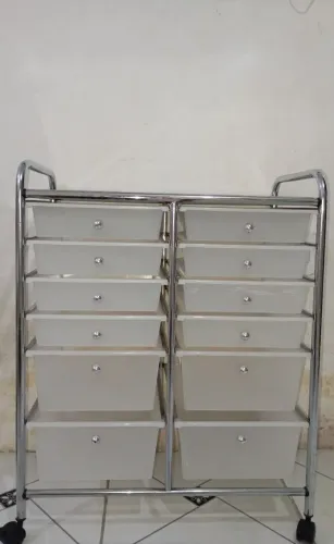 Carrinho Organizador com 12 Gavetas
