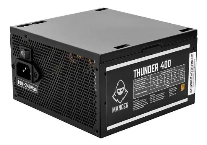 Fonte Mancer Thunder 400W ATX 80 Plus Bronze