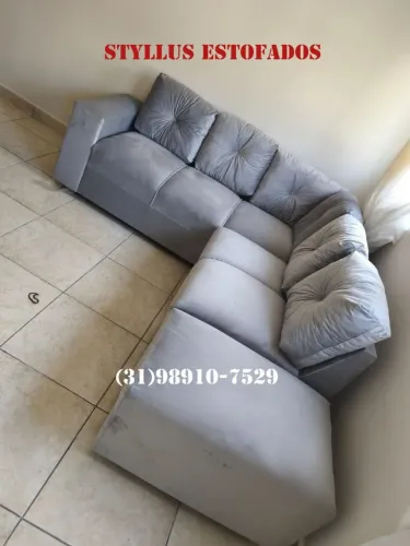 Sofá de canto novo