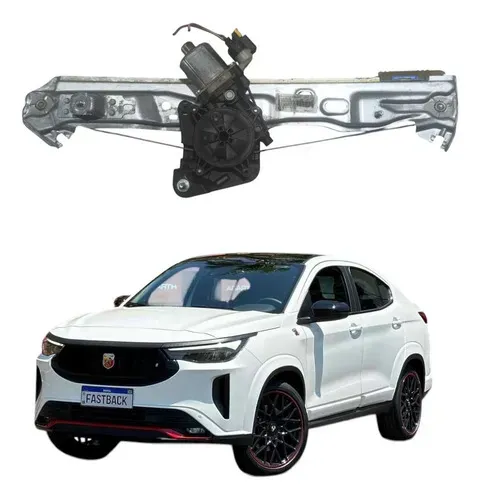 Máquina Vidro Porta Traseira Esquerda Fastback 2022 A 2025