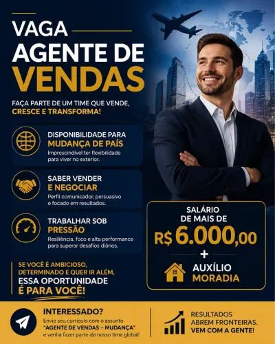 Agente de vendas 