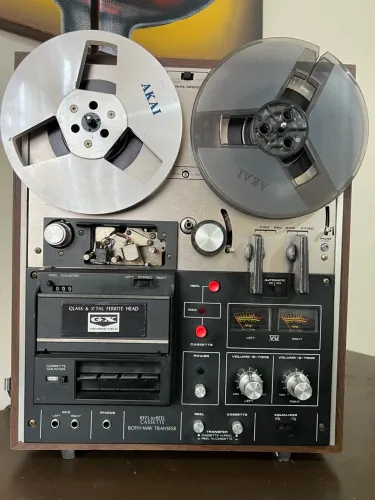 Gravador De Rolo / Cassete Akai Gx-1900d (Usado)