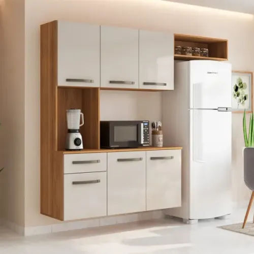 PROMOÇÃO ARMÁRIO DE COZINHA COMPACTA E FRETE GRÁTIS