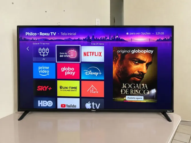 Smart tv 43 Full HD Modelo novo aceito cartão faço entrega