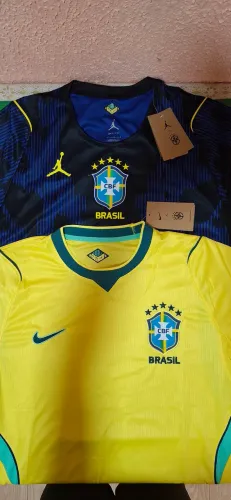 CAMISA AMARELA BRASIL PADRÃO ORIGINAL  M-G-GG