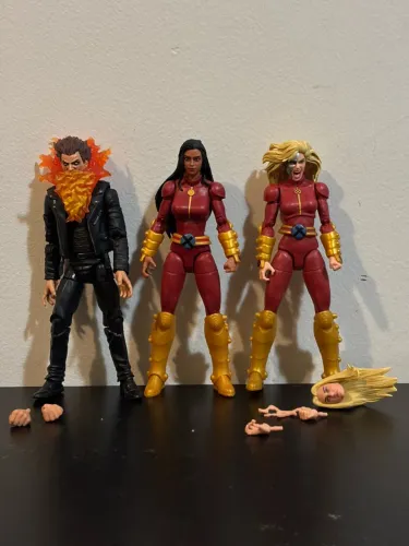 Marvel Legends Husk, Monet e Chamber - Trio X generation