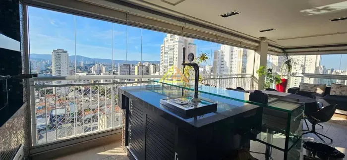 Apartamento para locação, Vila Romana, com 4 quartos, 3 suítes, 3 vagas, uma para carro el