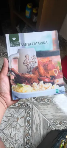 Livro Santa Catarina Cozinha Regional Brasileira 