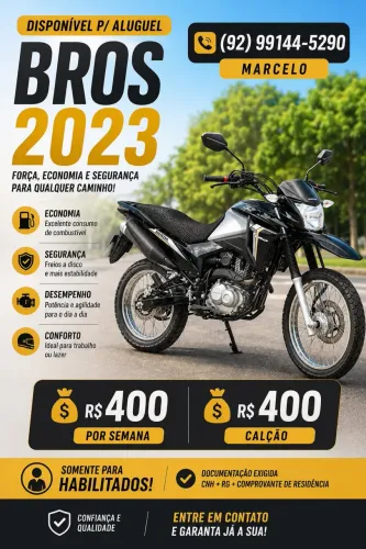Aluguel de moto