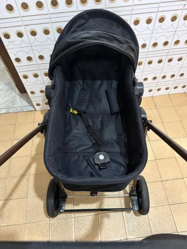 Galzerano Carrinho Napoli Travel System Preto Cobre Ptc