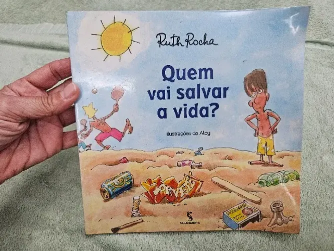 Livro Quem vai salvar a vida, de Ruth Rocha