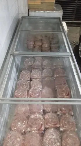 Ilha de congelados de 3 metros gelando bem