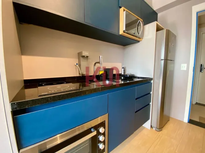 Studio à venda em Moema, São Paulo-SP: 1 quarto, 1 banheiro e 22m² de área. Agende sua vis
