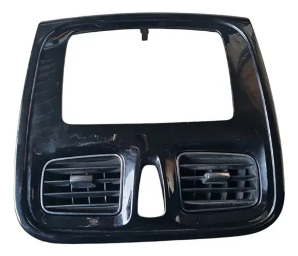 Moldura Painel Central Multimídia Renault Sandero Logan