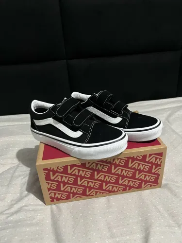 tênis infantil vans old skool V novo, tam 29