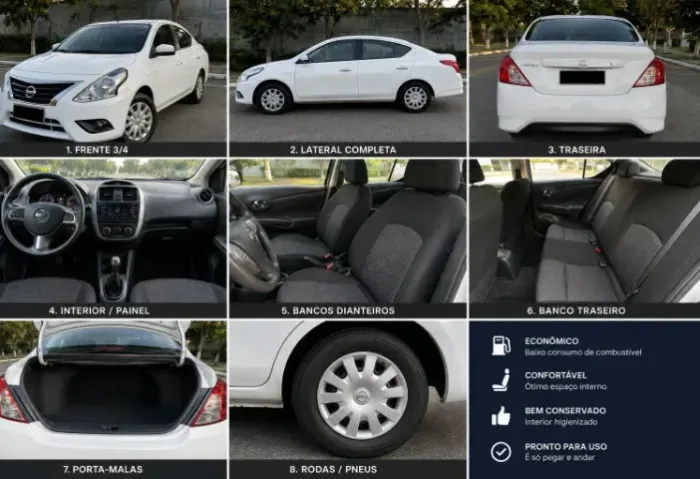 Nissan Versa S 1.6 16V Flexstart 4P Mec. 2019