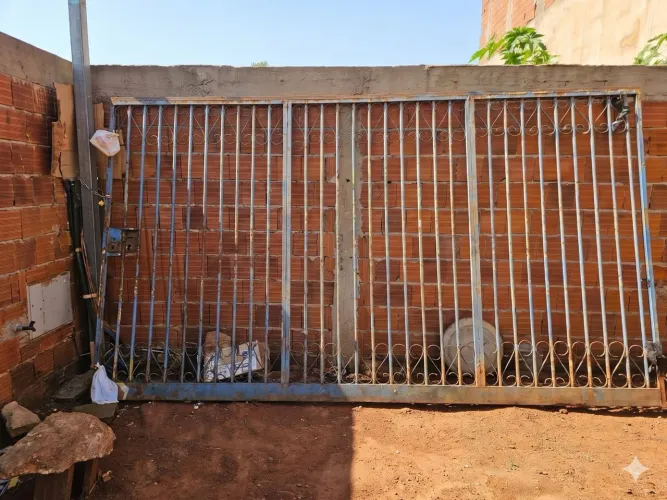 Portão de Grade Robusto (4,00m x 2,30m) - Ferro de qualidade