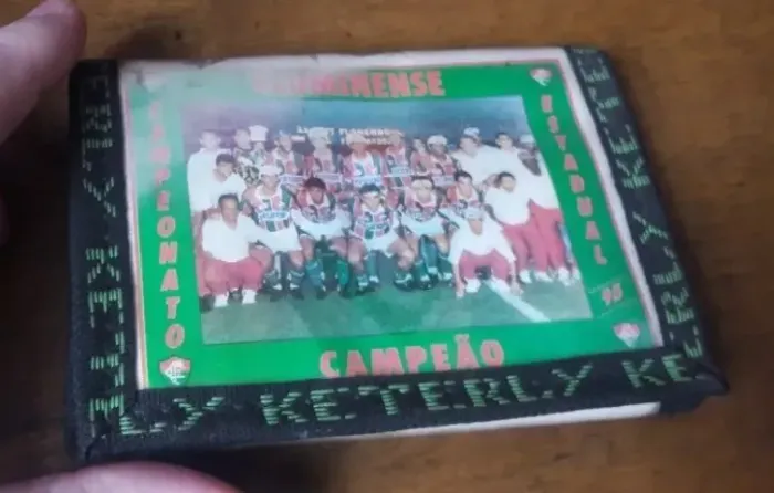 Carteira Holográfica Fluminense Campeão Carioca De 1995
