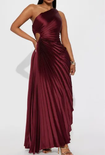 Vestido festa vinho (P- Nunca usado)
