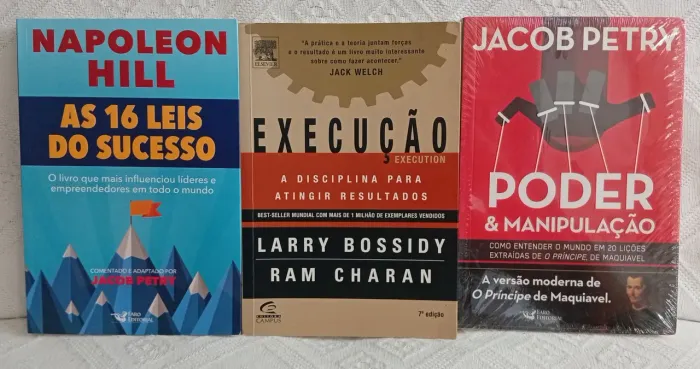 As 16 leis do sucesso Execução a disciplina para atingir resultados Poder e manipulação