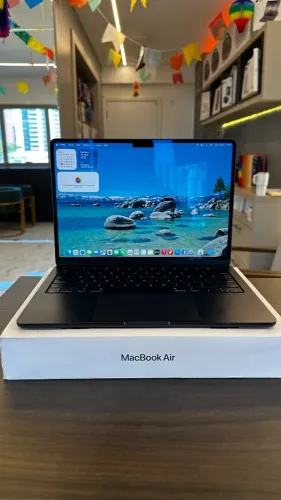 MACBOOK AIR M3 256SSD 16GB 13 POLEGADAS SEMINOVO / LOJA FÍSICA