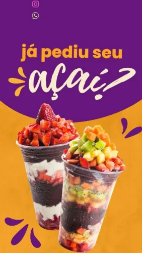 Açaí no copo LEIA EM BAIXO