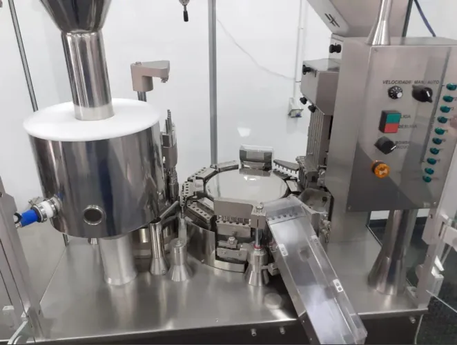 Encapsuladora, encapsuladeira semi-automática e automática