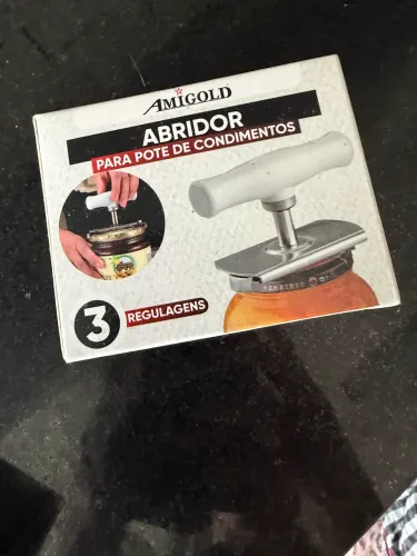 Abridor para potes de condimentos